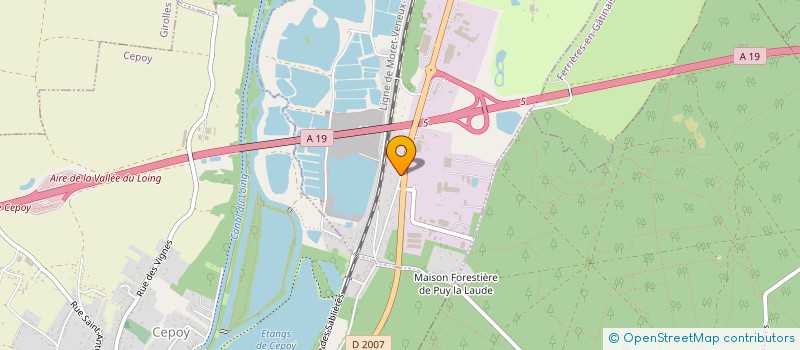 localisation de l'entreprise MADAME MANON AVOINET à FONTENAY-SUR-LOING
