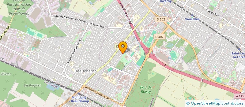 localisation de l'entreprise MADAME MANON BABIN  TAVERNY