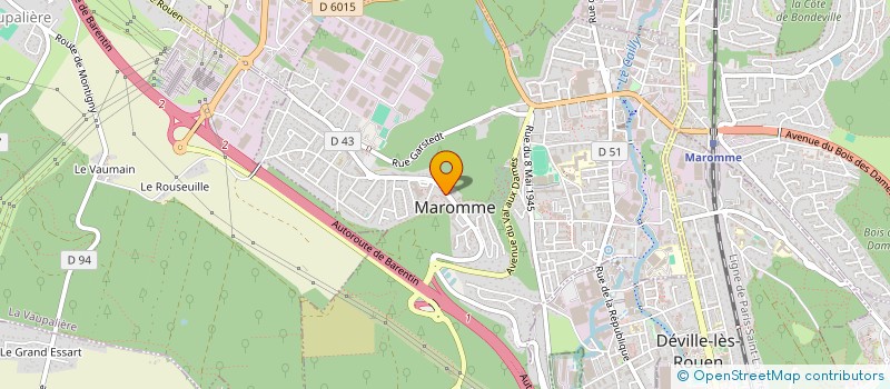localisation de l'entreprise MADAME MANON BACHELET à MAROMME