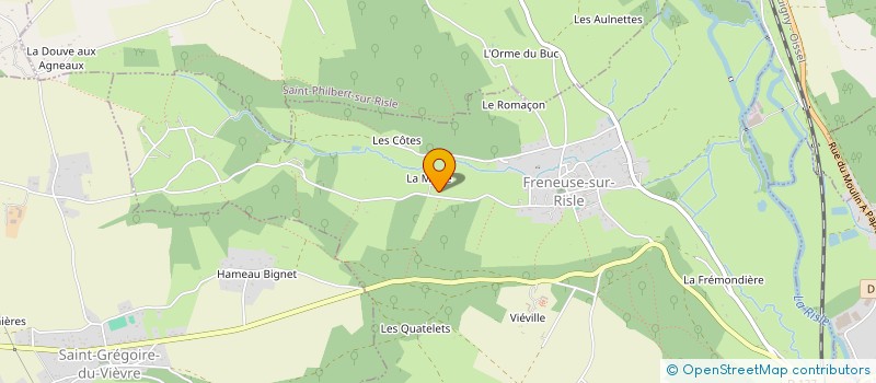 localisation de l'entreprise MADAME MANON BAILLIE à FRENEUSE-SUR-RISLE