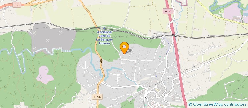 localisation de l'entreprise MADAME MANON BAILLY  FUVEAU