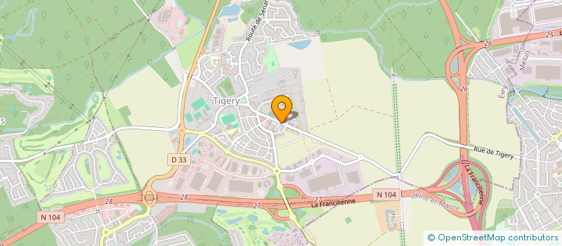 localisation de l'entreprise MADAME MANON BAIXO LOPES  TIGERY