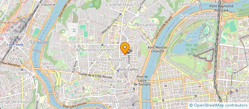 localisation de l'entreprise MADAME MANON BALANDINE  LYON