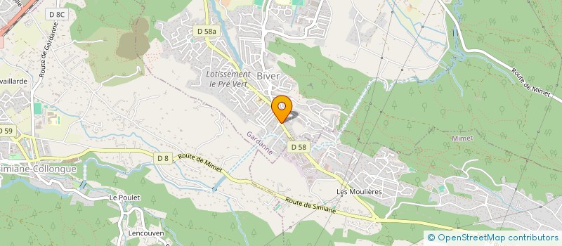 localisation de l'entreprise MADAME MANON BARBARAN à GARDANNE