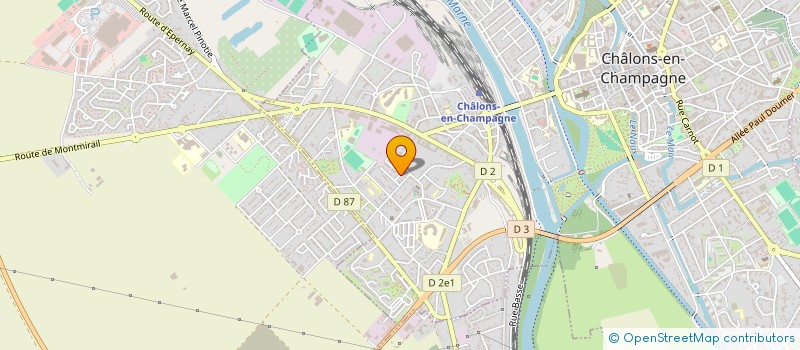 localisation de l'entreprise MADAME MANON BARBE  CHALONS-EN-CHAMPAGNE