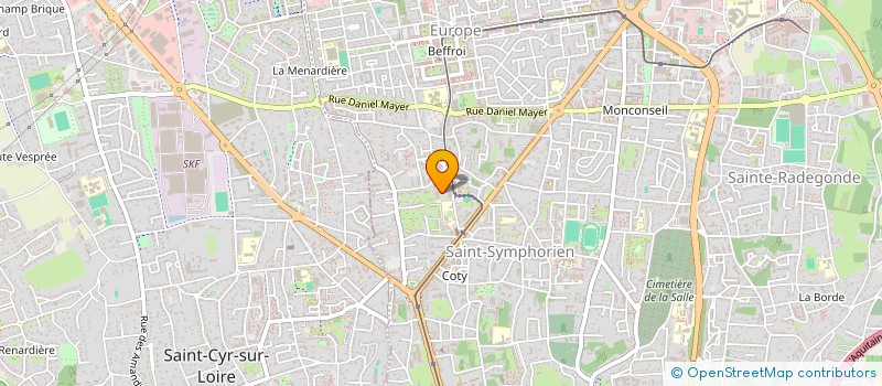 localisation de l'entreprise MADAME MANON BARBE  TOURS