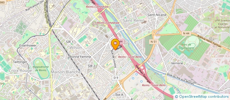 localisation de l'entreprise MADAME MANON BARBIER  REIMS