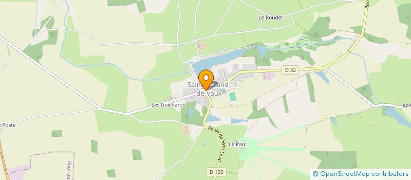 localisation de l'entreprise MADAME MANON BARRE  SAINT-GERAND-DE-VAUX