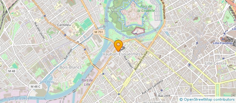 localisation de l'entreprise MADAME MANON BARRIERE à LILLE