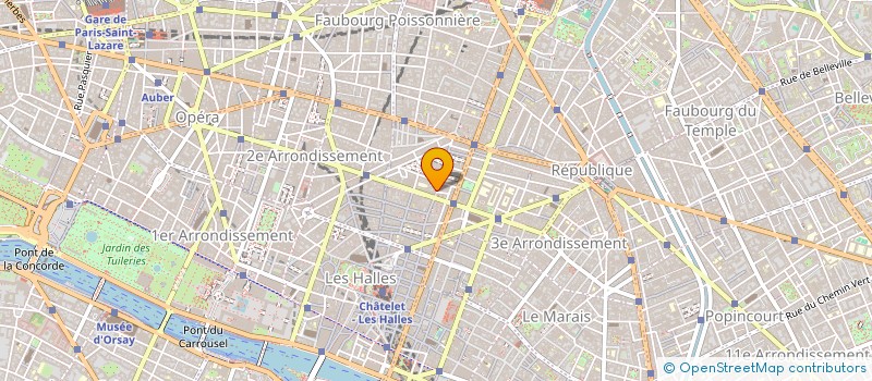 localisation de l'entreprise MADAME MANON BAUDOUIN à PARIS