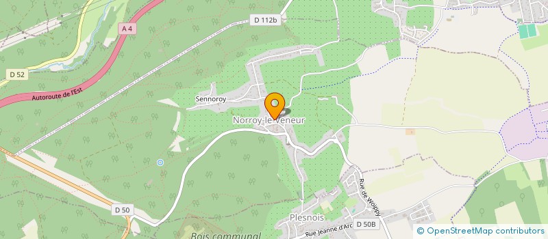 localisation de l'entreprise MADAME MANON BAUER  NORROY-LE-VENEUR