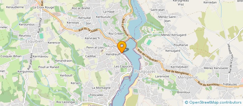 localisation de l'entreprise MADAME MANON BEAUCHAMP  AUDIERNE