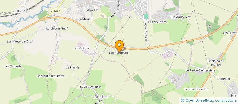 localisation de l'entreprise MADAME MANON BEAUMESNIL à AUBE
