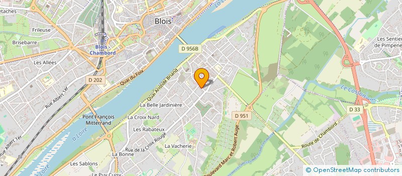 localisation de l'entreprise MADAME MANON BEAUREPERE GAGNEUX  BLOIS