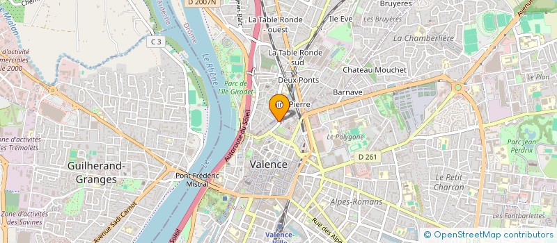 localisation de l'entreprise MADAME MANON BECK  VALENCE