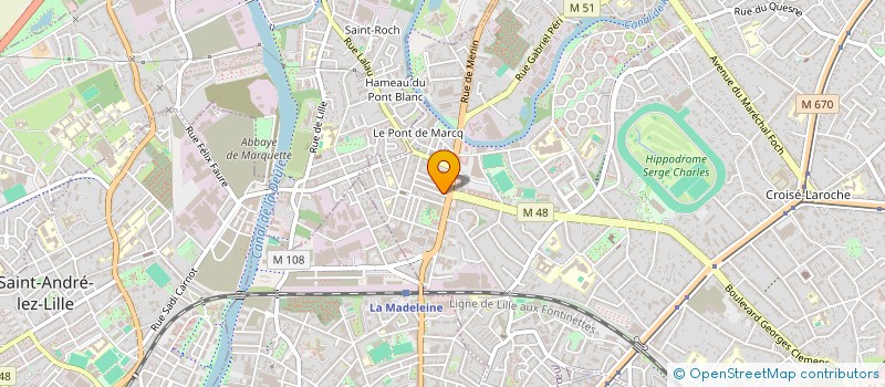 localisation de l'entreprise MADAME MANON BECOURT  MARQUILLIES