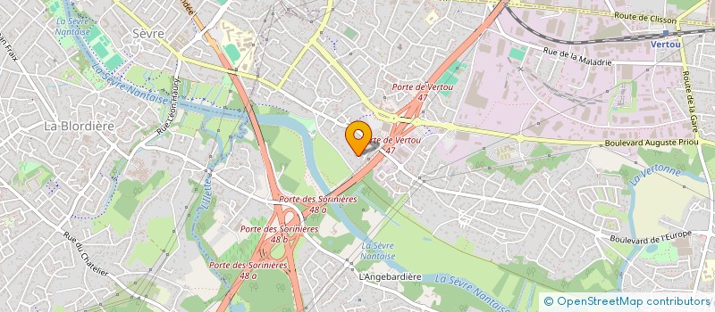 localisation de l'entreprise MADAME MANON BEILLARD à VERTOU