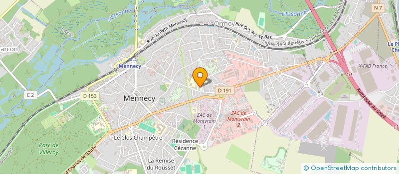 localisation de l'entreprise MADAME MANON BELLAICHE à MENNECY