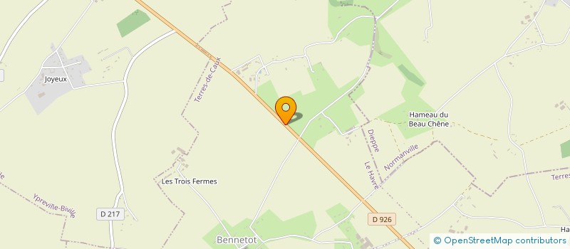 localisation de l'entreprise MADAME MANON BELLENGER  ALVIMARE