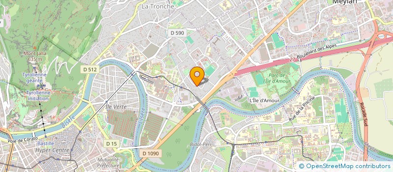 localisation de l'entreprise MADAME MANON BEREND  LA TRONCHE