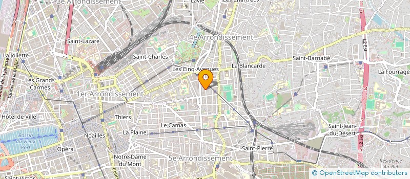 localisation de l'entreprise MADAME MANON BERTEA à MARSEILLE