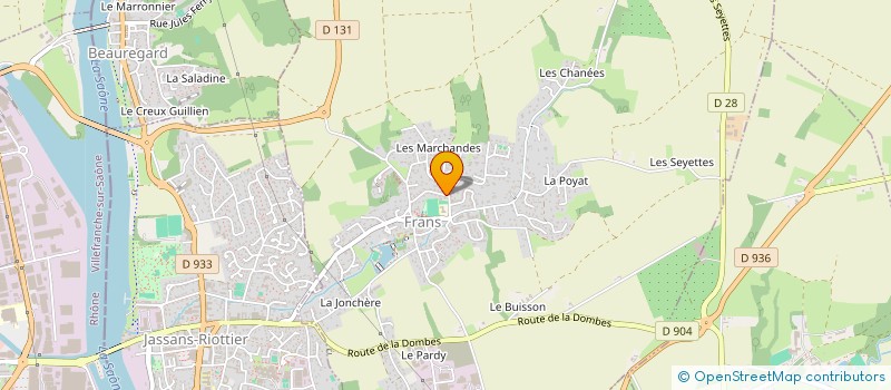 localisation de l'entreprise MADAME MANON BERTRAND à FRANS