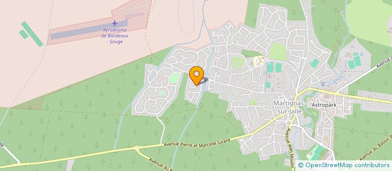 localisation de l'entreprise MADAME MANON BESSE  MARTIGNAS-SUR-JALLE