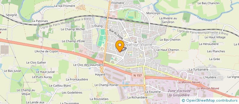 localisation de l'entreprise MADAME MANON BIGOT  NOYAL-SUR-VILAINE