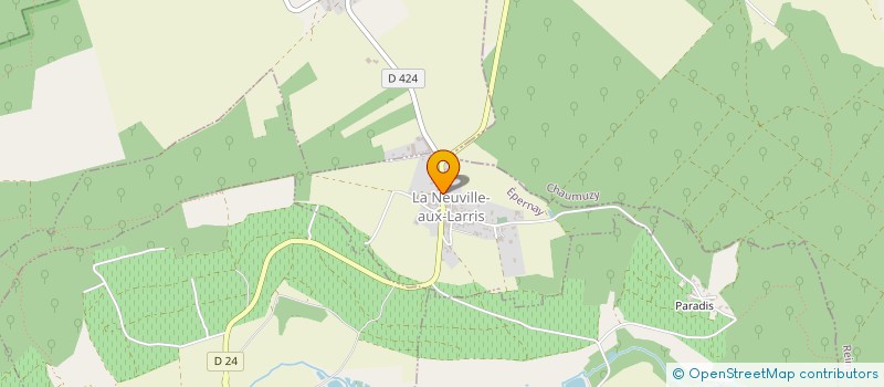 localisation de l'entreprise MADAME MANON BLAISE à LA NEUVILLE-AUX-LARRIS