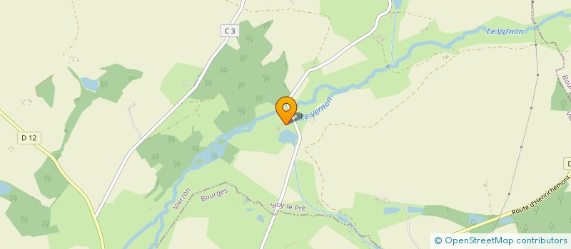 localisation de l'entreprise MADAME MANON BLAY  IVOY-LE-PRE