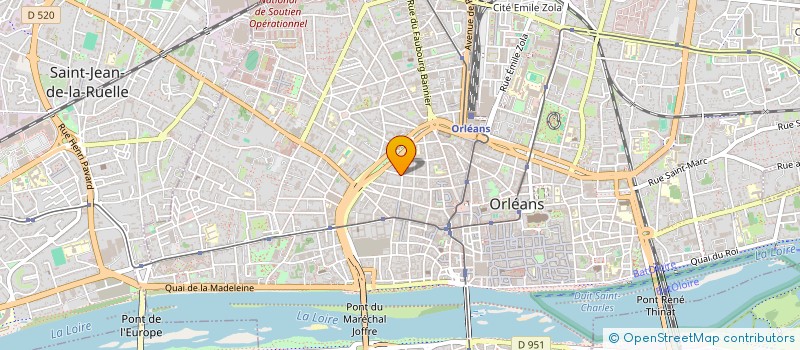 localisation de l'entreprise MADAME MANON BLONDELLE  ORLEANS