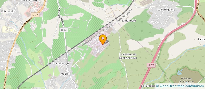localisation de l'entreprise MADAME MANON BLUA à LE LUC