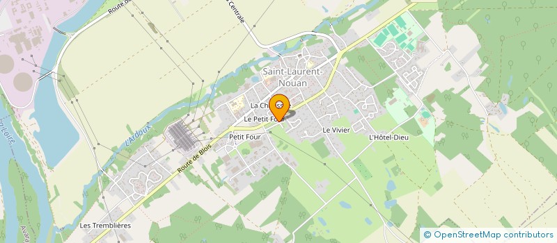 localisation de l'entreprise MADAME MANON BOFFELLI  SAINT-LAURENT-NOUAN