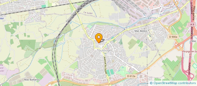 localisation de l'entreprise MADAME MANON BOIDIN  TOULOUGES