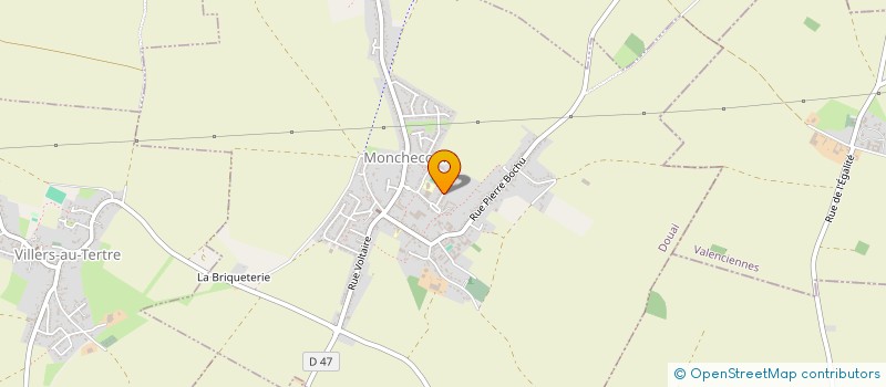 localisation de l'entreprise MADAME MANON BOLDODUCK à MONCHECOURT