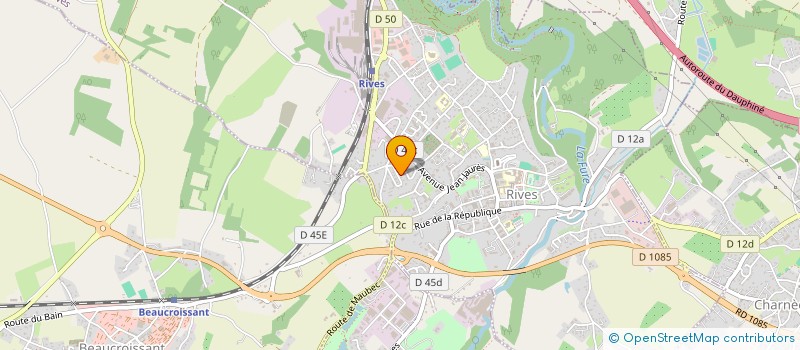 localisation de l'entreprise MADAME MANON BOLLE  RIVES