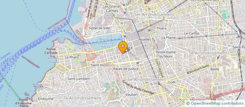 localisation de l'entreprise MADAME MANON BONNET  MARSEILLE