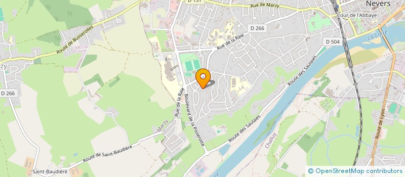 localisation de l'entreprise MADAME MANON BORDET à NEVERS
