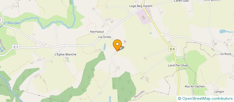localisation de l'entreprise MADAME MANON BOROPERT à BANNALEC