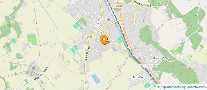 localisation de l'entreprise MADAME MANON BOSC  GRISOLLES