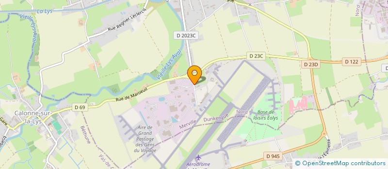 localisation de l'entreprise MADAME MANON BOUFFIER  MERVILLE