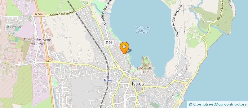 localisation de l'entreprise MADAME MANON BOUGEOIS  ISTRES