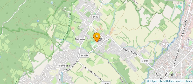 localisation de l'entreprise MADAME MANON BOUGREAU  SERGY