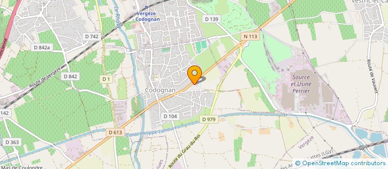 localisation de l'entreprise MADAME MANON BOULANGER  CODOGNAN