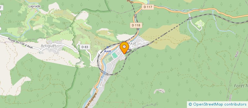 localisation de l'entreprise MADAME MANON BOURAUD à PUILAURENS