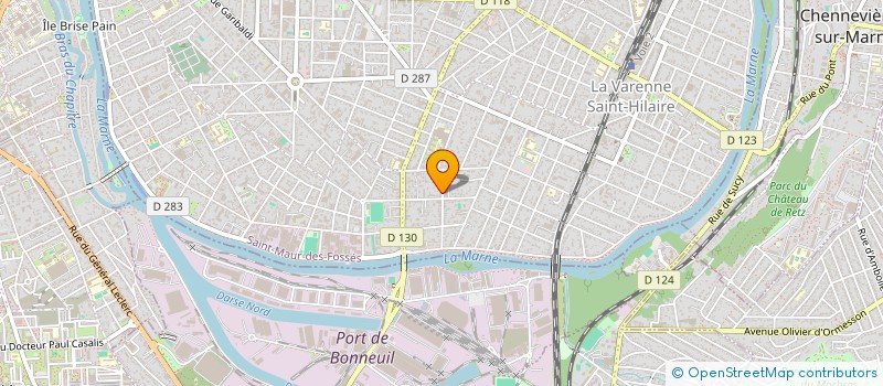 localisation de l'entreprise MADAME MANON BOURIEZ  SAINT-MAUR-DES-FOSSES