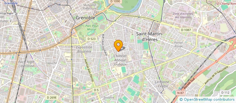 localisation de l'entreprise MADAME MANON BOWERS à GRENOBLE