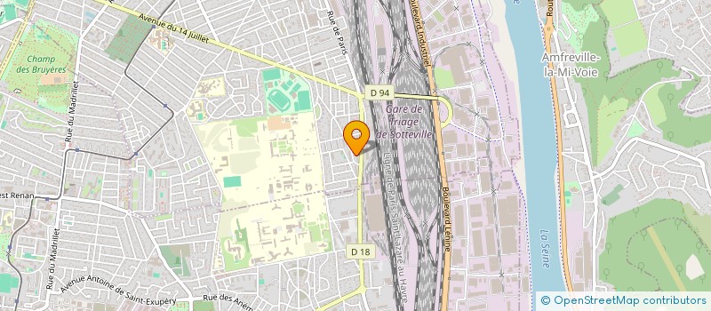 localisation de l'entreprise MADAME MANON BRAGUER  SOTTEVILLE-LES-ROUEN