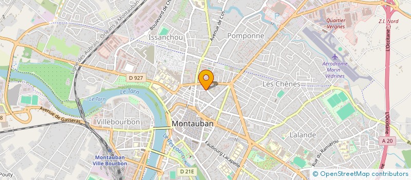 localisation de l'entreprise MADAME MANON BREHAUT  MONTAUBAN