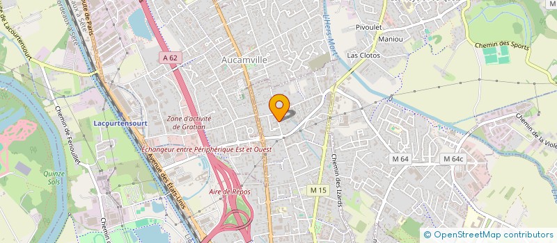 localisation de l'entreprise MADAME MANON BRESSOLLES  TOULOUSE